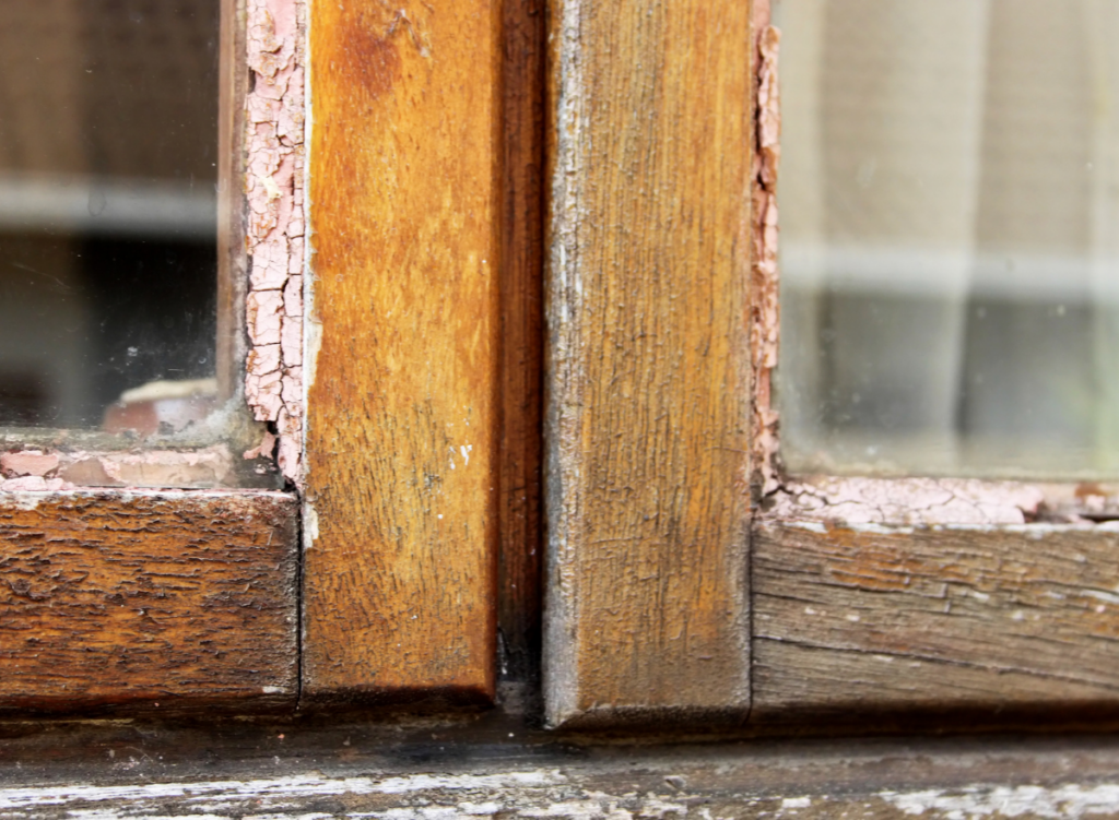 Houten kozijnen repareren