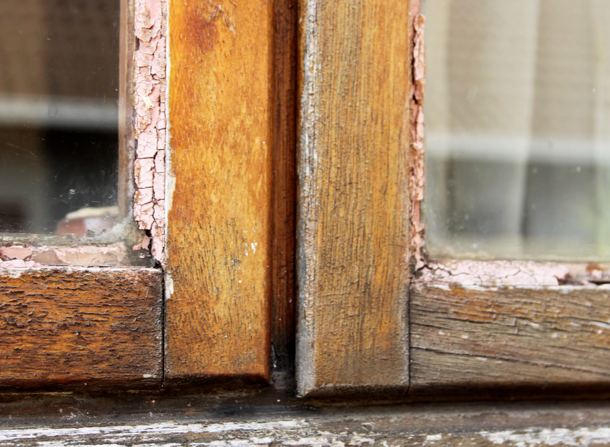 Houten kozijnen repareren